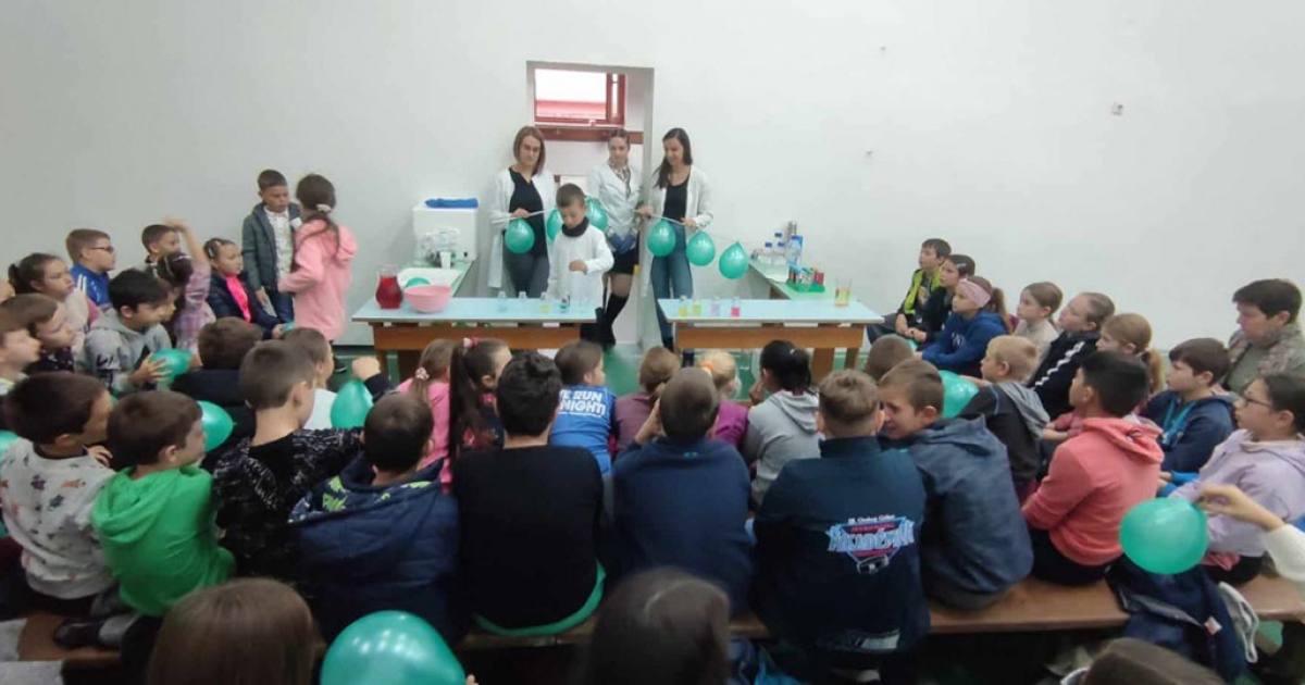 Egyetemisták az általános iskolában